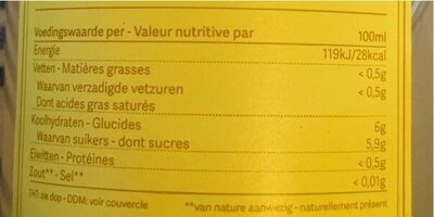 Fruji Citroen limonade fles 25cl