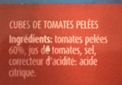Elvea Tomaten Cubes 800g bel