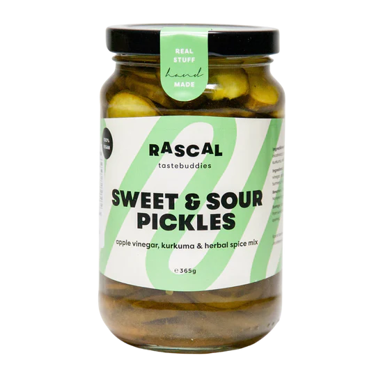 Rascal – Sweet & Sour Pickles 370gr
