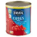 Elvea Tomaten Cubes 800g bel