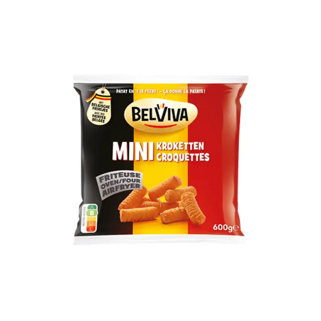 Mini Kroketten 600gr Belviva