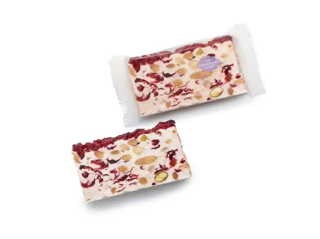 [15019] Vital Nougat Slice of heaven 100g with cranberry