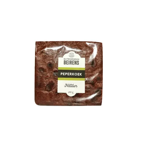 Buitengewoon Beirens Peperkoek Natuur  200gr 