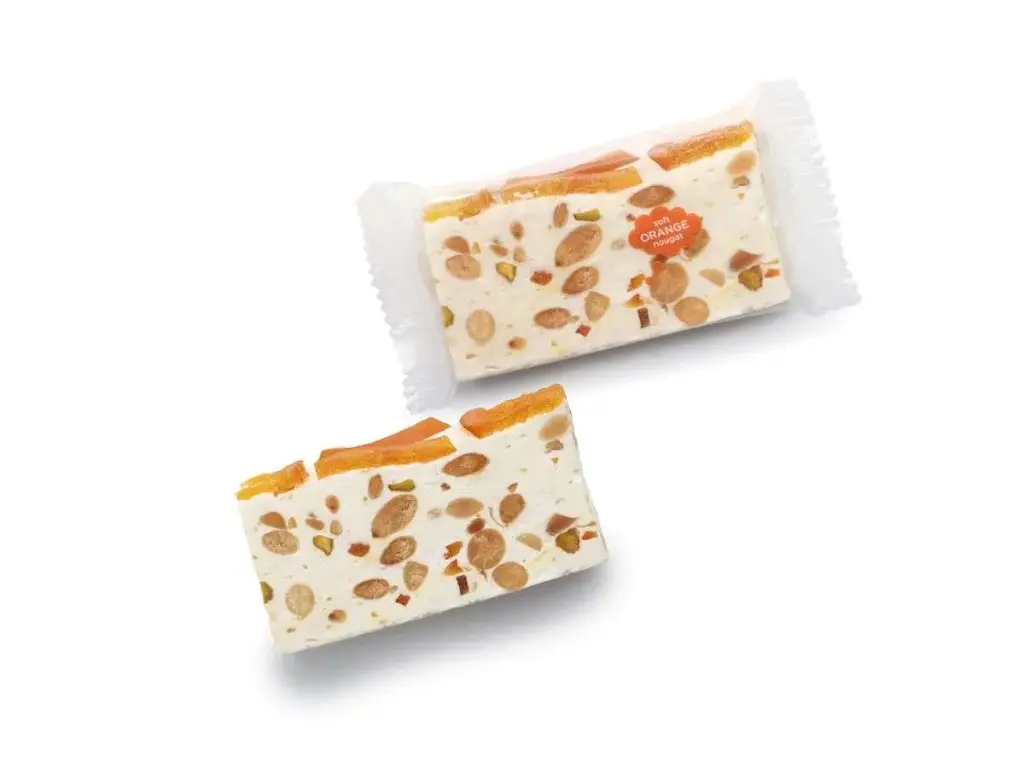 [15019] Vital Nougat Slice of heaven 100g with orange