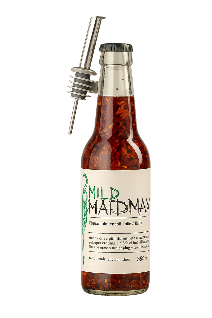 [14006] Madmax Mild Pikante Olijfolie 330 ml
