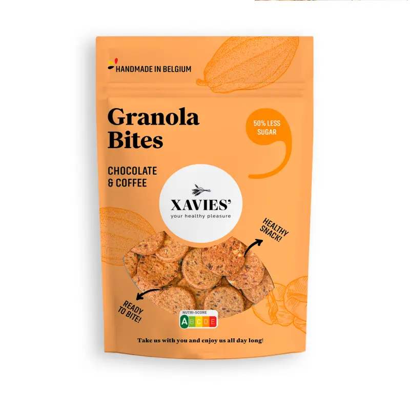 Xavies Chocolade-Koffie Bites 150gr