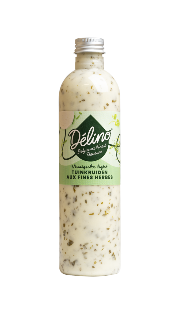 Delino Vinaigrette tuinkruiden light 300ml