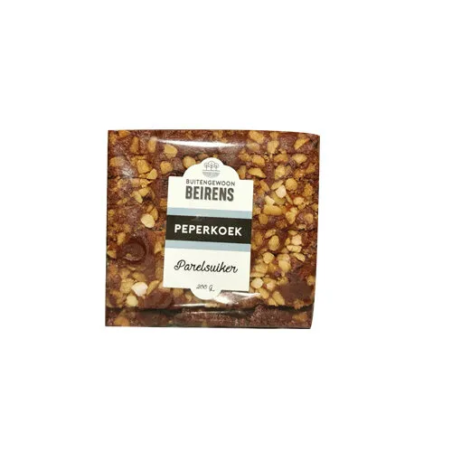 [03003] Buitengewoon Beirens Peperkoek Parelsuiker  200gr