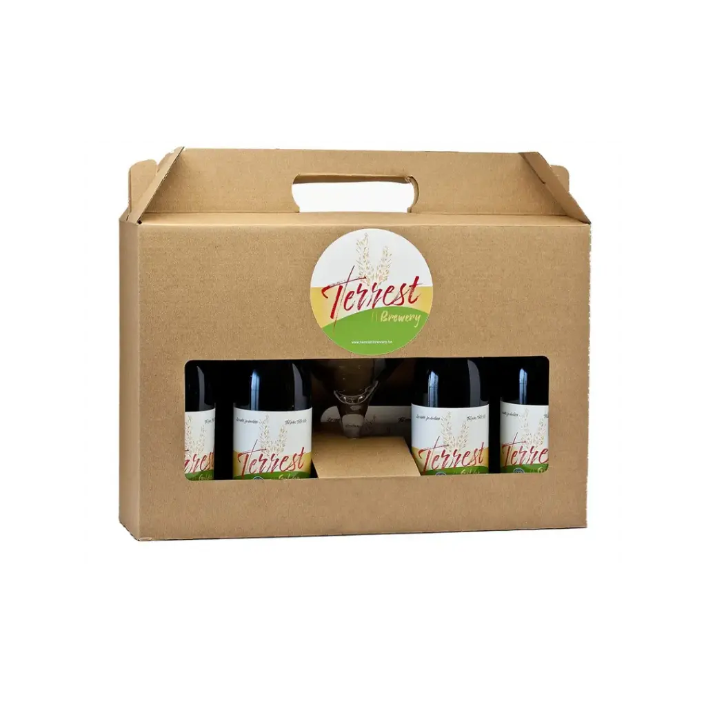 Terrest Golden Tripel Cadeau 4 x 33cl + glas