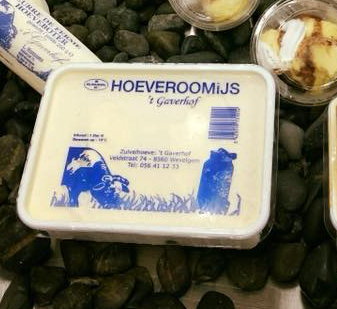 Ambachtelijk Hoeveroomijs Vanille – 't Gaverhof 1L 