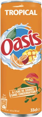 Oasis Tropical 33cl