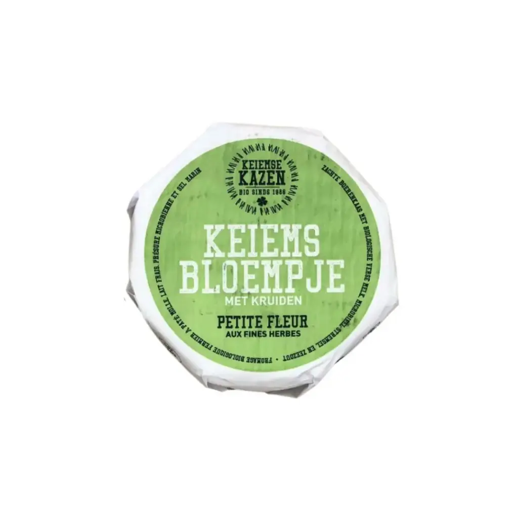 Keiems bloempje kruiden bio kaas