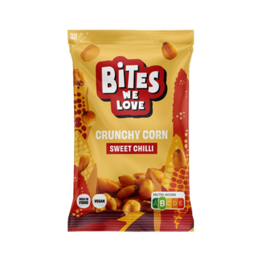 BitesWeLove  Crunchy Corn - Sweet Chili 30g
