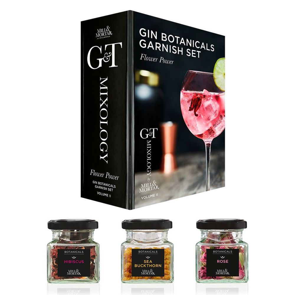 Mill & Mortar Giftbox Gin & Tonic Flower Power Vol 2 - Bio