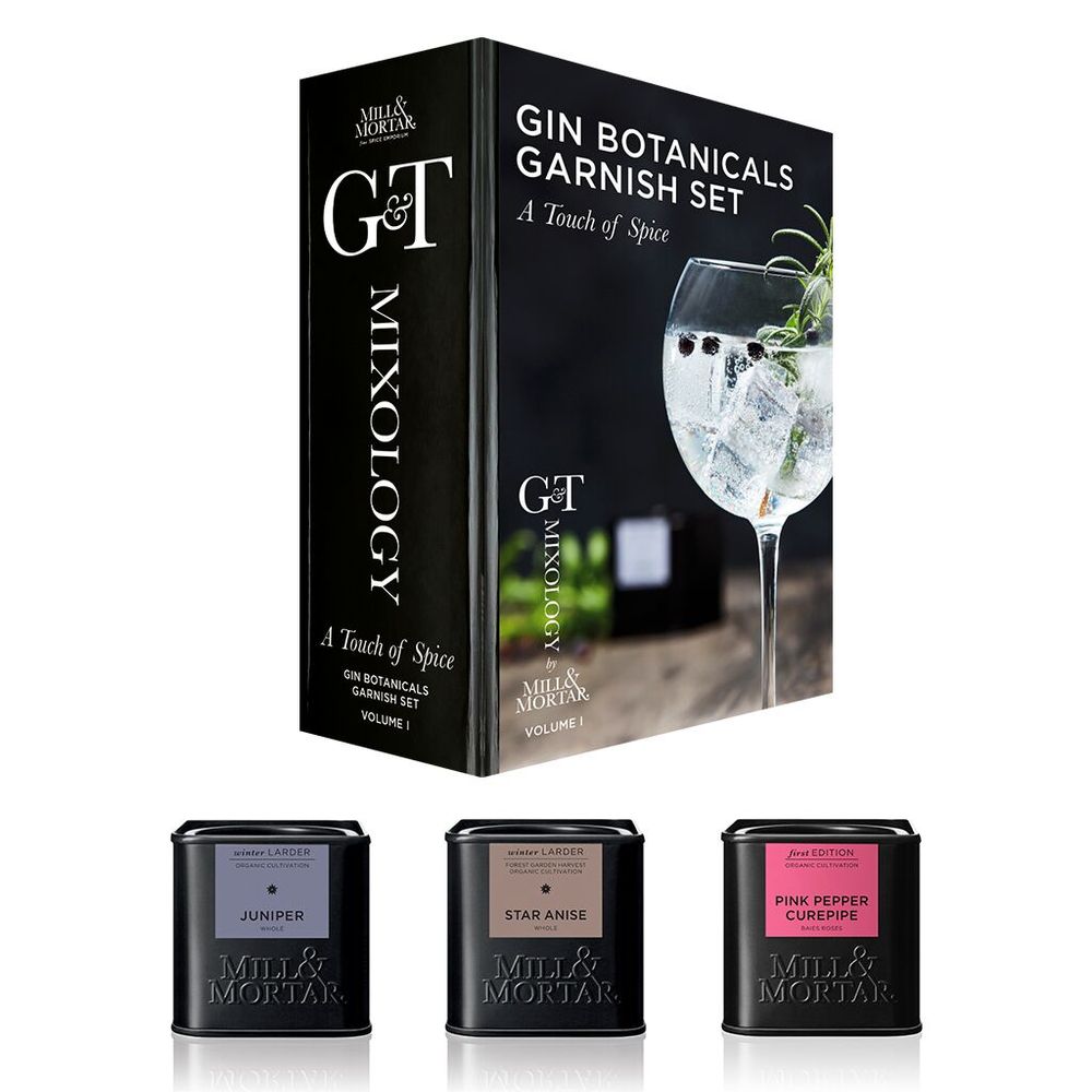 [90001] Mill & Mortar Giftbox Gin & A Touch of Spice – vol.1 – BIO