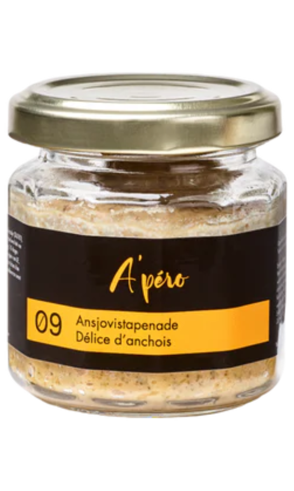 [3303090090] A'pero 9 Ansjovistapenade 90gr  