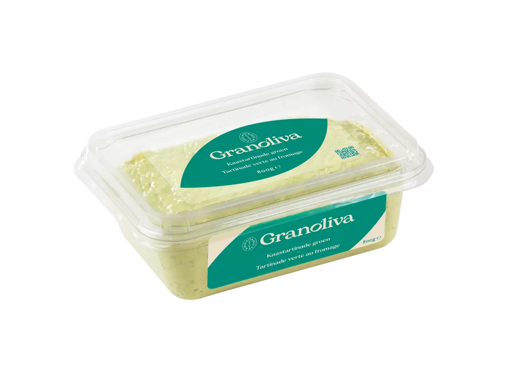 GRAN'TAPAS Kaasdip met basilicum pesto tapenade (potje)