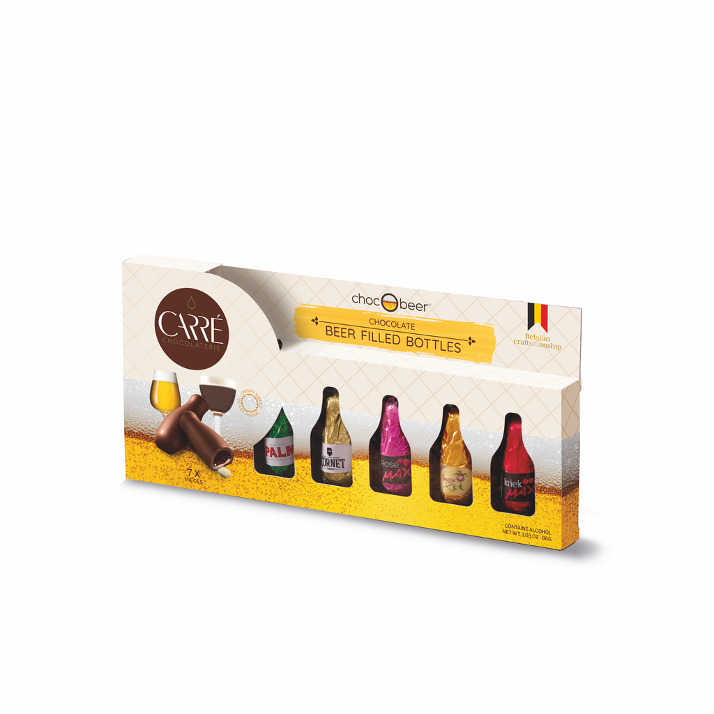 [76001] Chocolaterie Carré Chocolade Bierflesjes  7 stuks