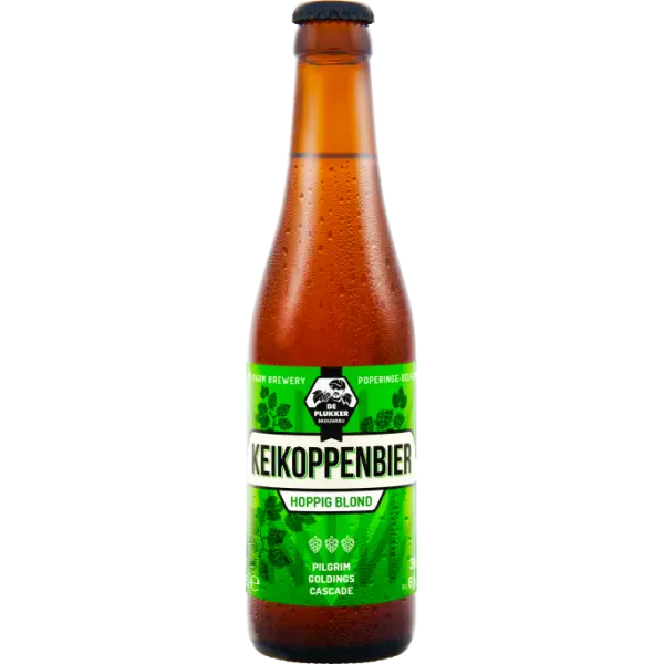 [16014] De Plukker Keikoppenbier BIO 33cl