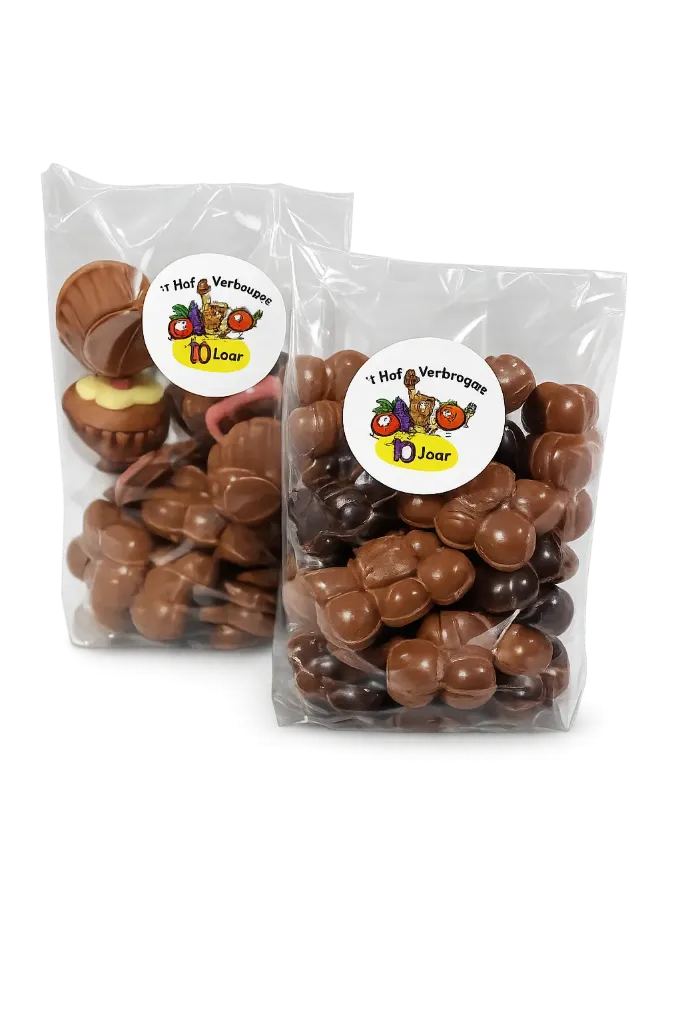 Chocoladepralines met Praliné  (mix)