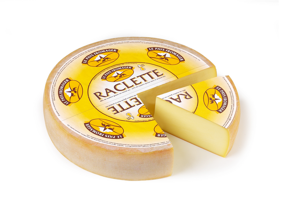 Raclette kaas van witte wijn