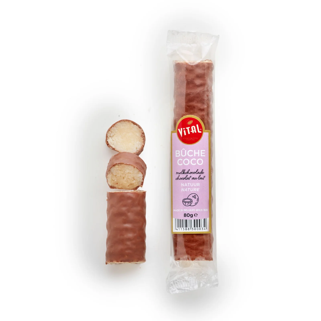 [74004] Vital Buche Coco 80g Melkchocolade Natuur