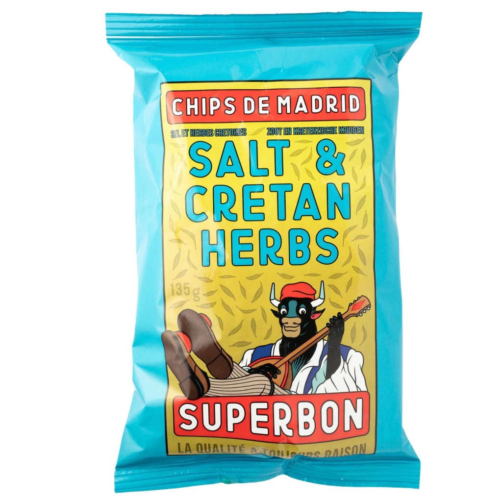 [08006] Superbon Chips  Cretan Herbs 135g