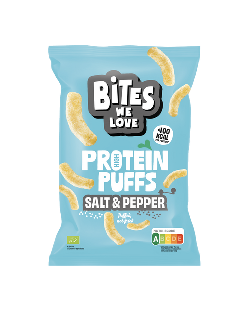 [08008] BitesWeLove Protein Puffs - Salt & Pepper 75g