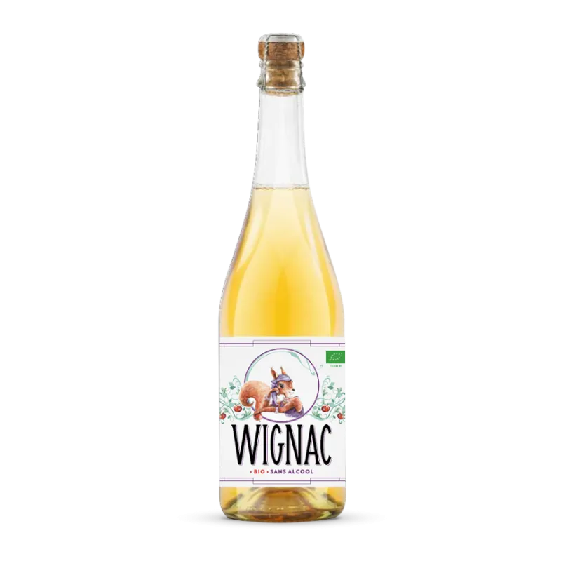 Wignac Lady Squirrel 0% BIO BE 75 cl