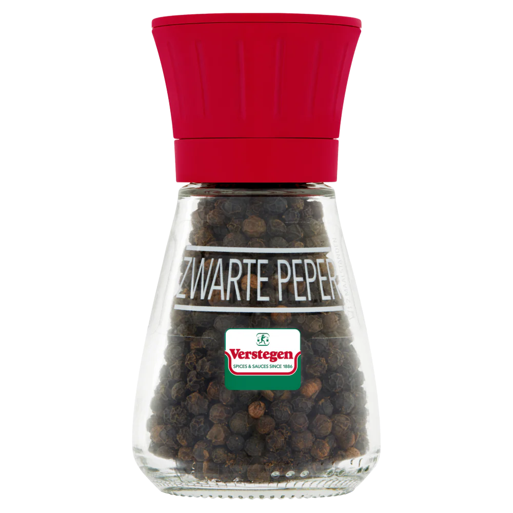 Verstegen zwarte peper molen 80g