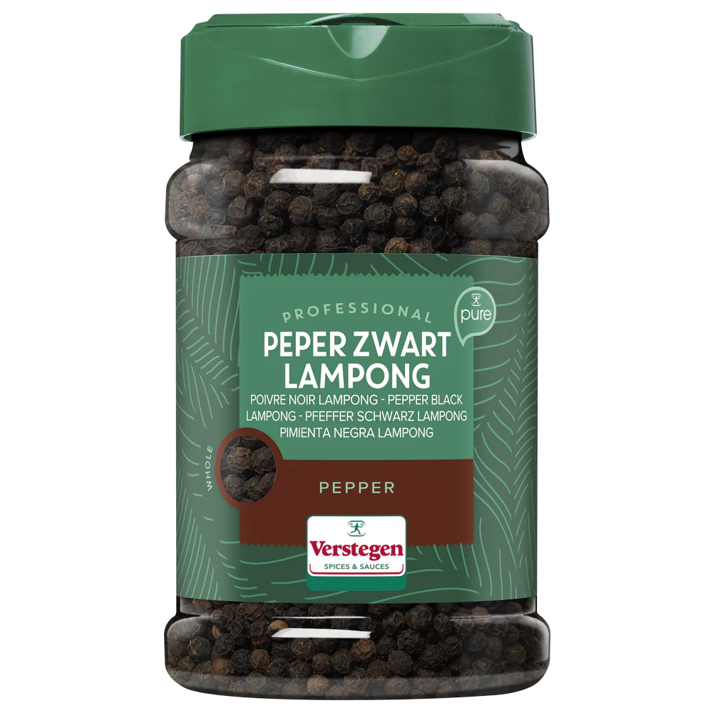 Verstegen Peper zwart Lampong heel  pure  165g