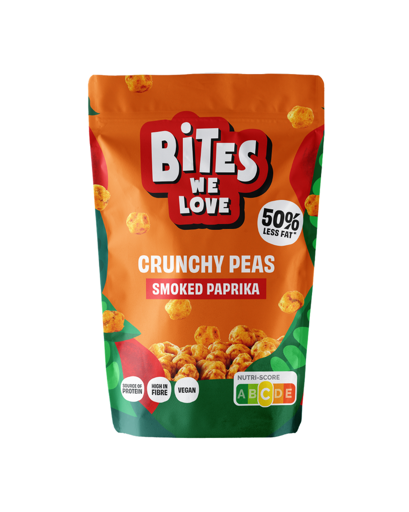 BitesWeLove  Crunchy peas smoked paprika 100g