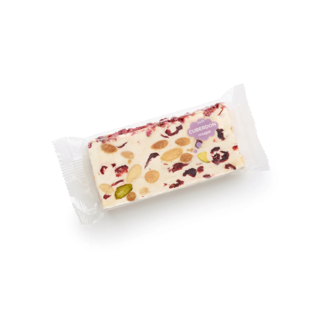 [15019] Vital Nougat Slice of Heaven 100g Cuberdonstukjes en Cranberry