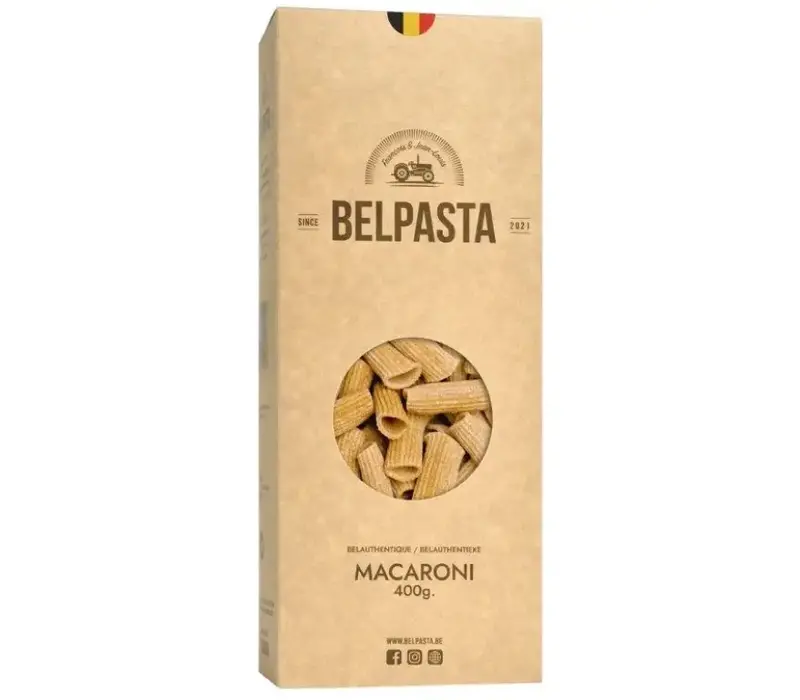 [57001] Belpasta Macaroni half-volkoren  400g