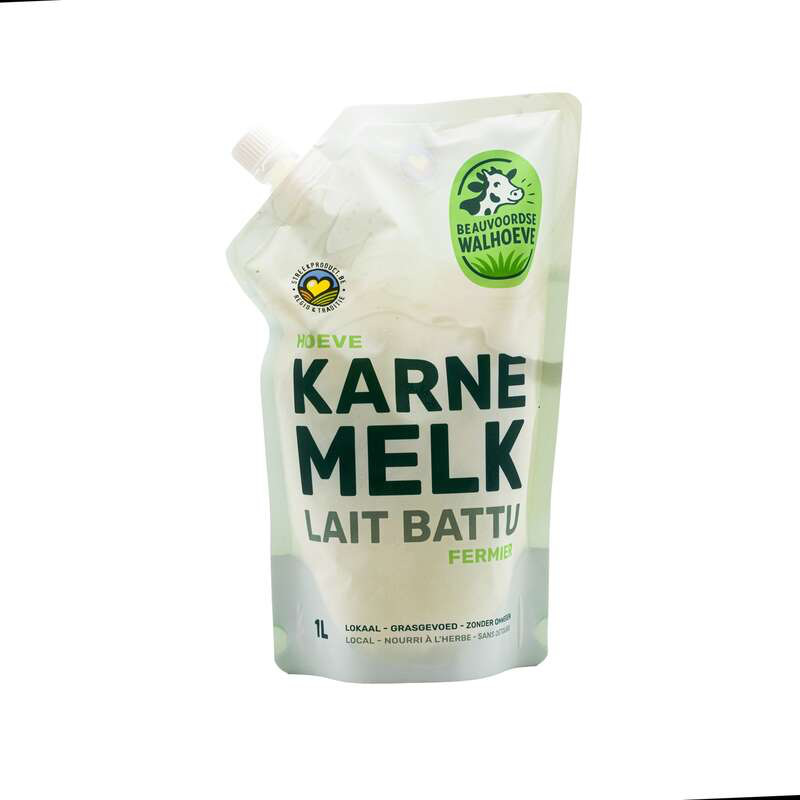 Beauvoordse Walhoeve  Karnemelkdrink met frambozen 1l