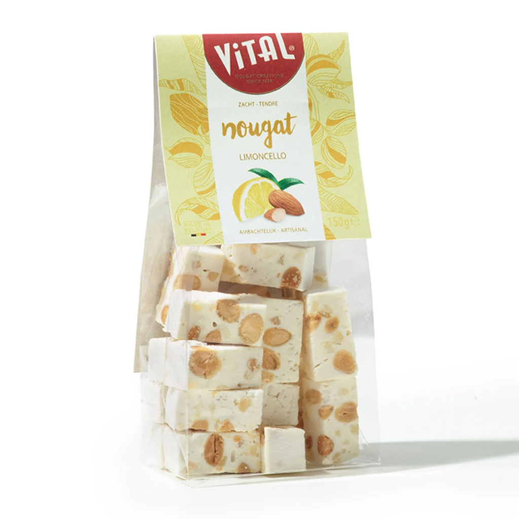 [74009] Vital Zakje Zachte Nougat 150g Limoncello