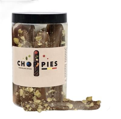 Choppies Chocolate Sticks met banaan 100g