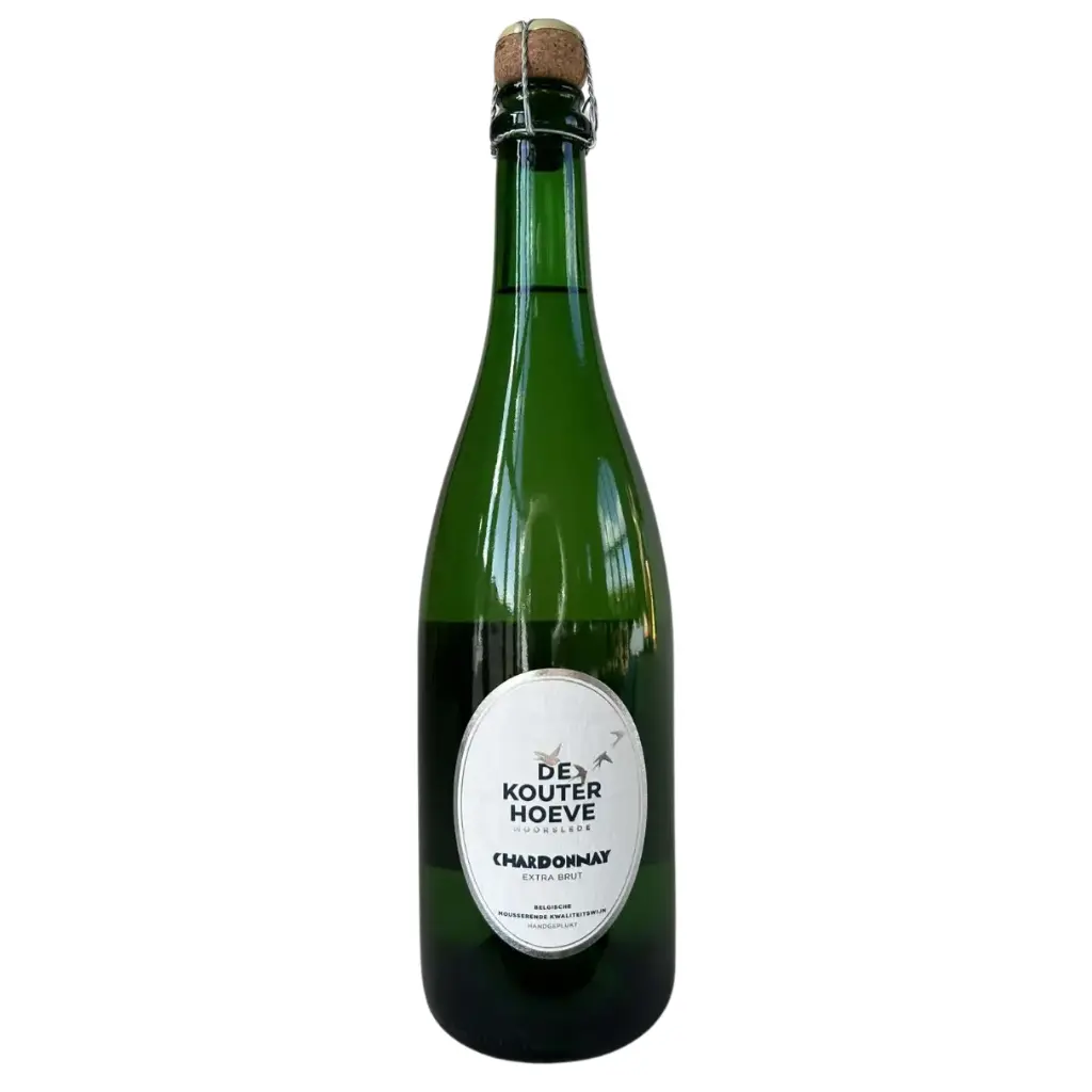 De Kouterhoeve mousserende chardonnay wijn Belbul
