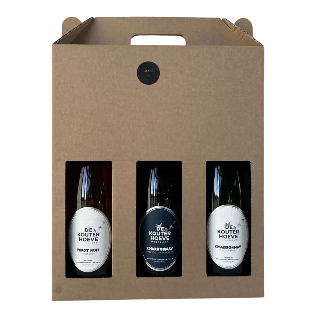 De Kouterhoeve degustatiepakket 3 wijnen 