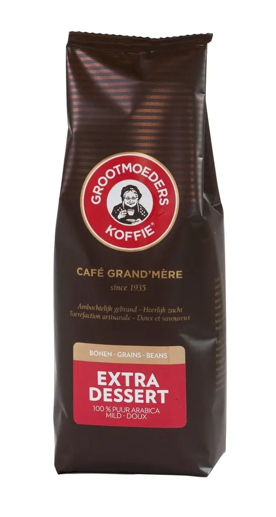 Grootmoeders Koffie Extra Dessert bonen 1kg