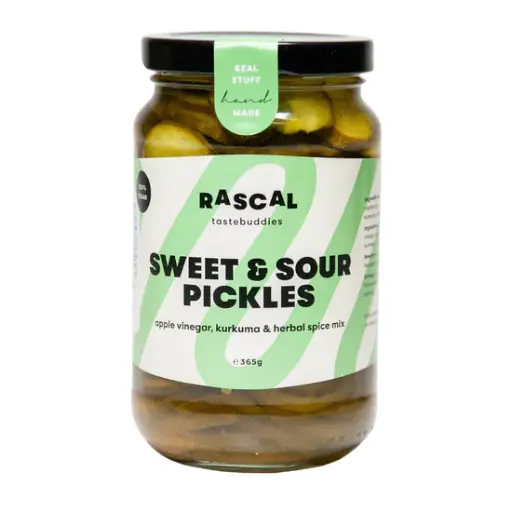[47006] Rascal – Sweet & Sour Pickles 370gr