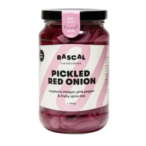[47007] Rascal Pickled Red Onion 360g
