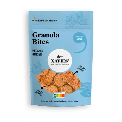 [15016]  Xavies Pecan-Gember Bites 150gr