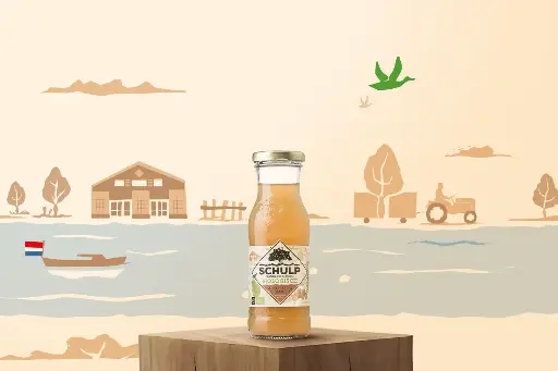 [16018] Schulp Appel-peer & gembersap bio 200ml