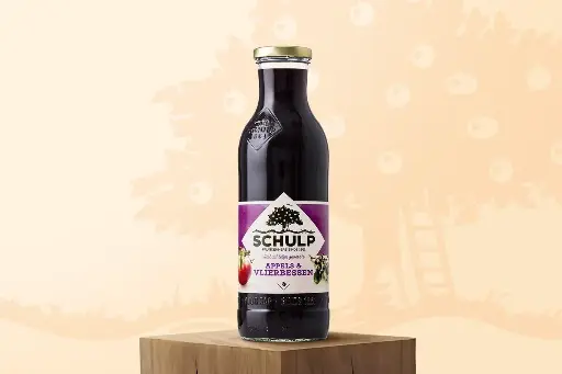[16034] Schulp Appel-vlierbessensap 750ml