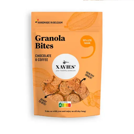 [56007] Xavies Chocolade-Koffie Bites 150gr