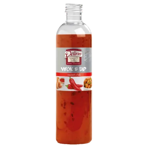 [04010] Delino Vinaigrette Sweet Chili Wok & Dip 300ml 