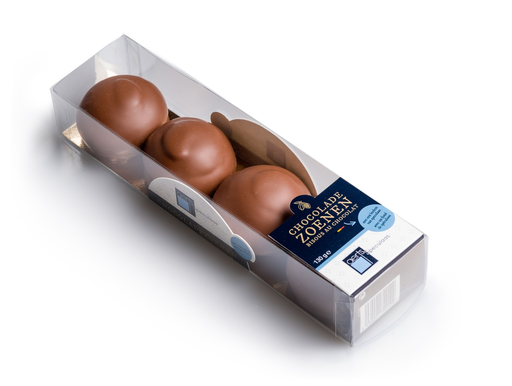 [15002] Aerts speculaas Chocoladesnoezen melk (doosje met 4 st) 130g