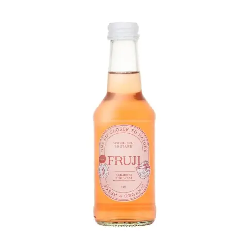 Fruji rabarber limonade fles 25cl