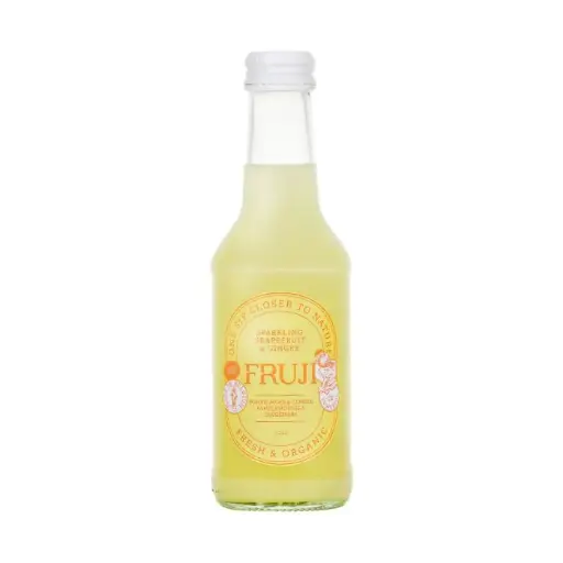 Fruji pompelmoes-gember limonade fles 25cl 